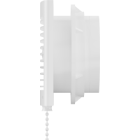 Kúpeľňový ventilátor MEXEN EXS 120 so spätnou klapkou a ovládaný lankom - biely, W9604-125K-00