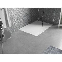 Sprchová SMC vanička MEXEN BERT 80x90 cm - biela, 4K108090