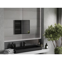 Obdĺžnikové zrkadlo MEXEN LOFT 60x50 cm - čierny rám, 9852-060-050-000-70