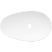 Umývadlo z liateho mramoru MEXEN NORA - biele, 23056001