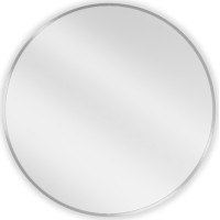 Okrúhle zrkadlo MEXEN LOFT 70 cm - inox rám, 9850-070-070-000-10