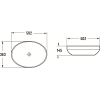 Keramické umývadlo MEXEN CORNELIA - tmavo zelené matné, 21885047