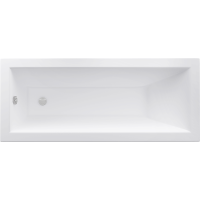 Obdĺžniková akrylátová vaňa MEXEN CUBIK 130x70 cm - biela, 55031307000