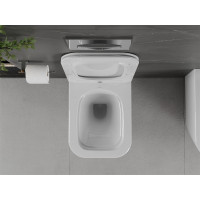 Závesné WC MEXEN MADOX RIMLESS - biele + Duroplast sedátko, 30154000