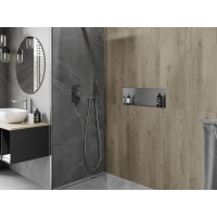 Zápustná polica pod omietku Mexen X-Wall-NR 60x20 cm - inox, 1911602010