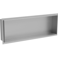 Zápustná polica pod omietku Mexen X-Wall-NR 60x20 cm - inox, 1911602010