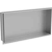 Zápustná polica pod omietku Mexen X-Wall-NR 60x30 cm - inox, 1911603010