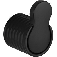 Kúpeľňový vešiak na uteráky MEXEN BASE - čierny matný, 7088235-70