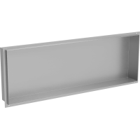 Zápustná polica pod omietku Mexen X-Wall-NR 90x30 cm - inox, 1911903010