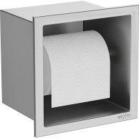 Podomietkový držiak toaletného papiera MEXEN X-WALL - kovový - inox, 1913