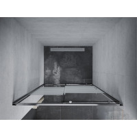 Sprchové dvere MEXEN APIA 145 cm - STRIPE, 845-145-000-01-20