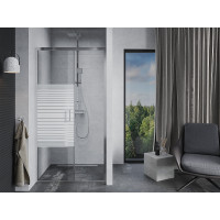 Sprchové dvere MEXEN APIA 150 cm - STRIPE, 845-150-000-01-20