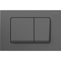 Ovládacie tlačidlo splachovadla pre modul FENIX XS typ 10 - gun grey - dvojčinné, 601066