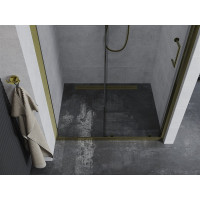 Sprchové dvere MEXEN APIA GOLD 95 cm - zlaté, 845-095-000-50-00