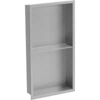 Zápustná polica do steny Mexen X-Wall-R 30x60 cm - inox, 1910603010S