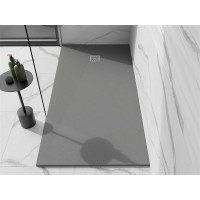 Sprchová vanička MEXEN STONE+ 100x200 cm - betónová šedá - minerálny kompozit, 44611020
