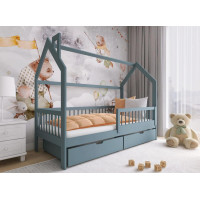 Detská domčeková posteľ OTAKAR so šuplíkmi - 200x90 cm