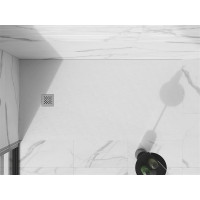 Sprchová vanička MEXEN STONE+ 100x200 cm - biela - minerálny kompozit, 44101020