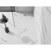 Sprchová vanička MEXEN STONE+ 100x120 cm - biela - minerálny kompozit, 44101012