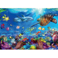 RAVENSBURGER Puzzle Šnorchlovanie 1000 dielikov