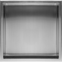 Zápustná polica do steny REA 30x30 cm - inox