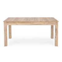 Jedálenský stôl SWEN - 160(300)x90x76 cm - rozkladací - dub craft