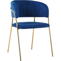 Jedálenská stolička SOFI - tmavo modrá