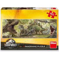 DINO Panoramatické puzzle Jurský svet 150 dielikov