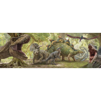DINO Panoramatické puzzle Jurský svet 150 dielikov