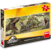 DINO Panoramatické puzzle Jurský svet 150 dielikov