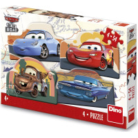 DINO Puzzle Cars: Na ceste 4x54 dielikov