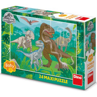 DINO Puzzle Jurský svet MAXI 24 dielikov