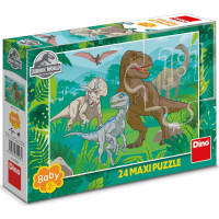DINO Puzzle Jurský svet MAXI 24 dielikov