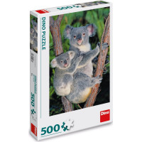 DINO Puzzle Koaly na strome 500 dielikov