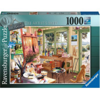 RAVENSBURGER Puzzle Moje útočisko č.11: Záhradný ateliér 1000 dielikov