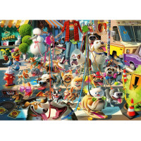 RAVENSBURGER Puzzle Venčenie psov 1000 dielikov