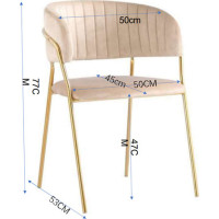 Jedálenská stolička SOFI - šedá