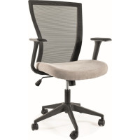 Kancelárska stolička WILLOW - čierna / sivá