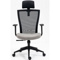Kancelárska stolička WINNIE - čierna / sivá