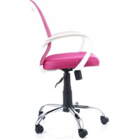 Detská otočná stolička DAISY - ružová