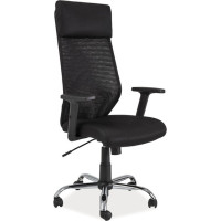 Kancelárska stolička LEAH - čierna