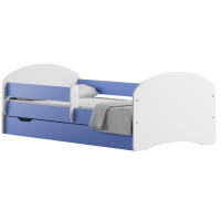 Detská posteľ so šuplíkom CLOUDS 140x70 cm