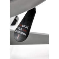 Kancelárska stolička SANTO - šedá