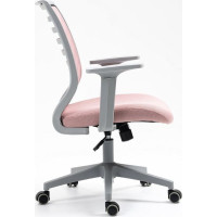 Kancelárska stolička TESSA - ružová/sivá