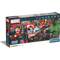 CLEMENTONI Panoramatické puzzle Avengers 1000 dielikov