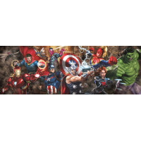 CLEMENTONI Panoramatické puzzle Avengers 1000 dielikov