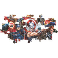 CLEMENTONI Panoramatické puzzle Avengers 1000 dielikov