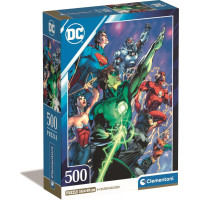 CLEMENTONI Puzzle DC Comics: Liga Spravodlivosti 500 dielikov