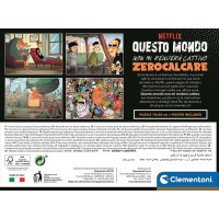 CLEMENTONI Puzzle Netflix: Tento svet ma nedostane (Zerocalcare II) 1000 dielikov