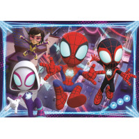 CLEMENTONI Puzzle Spidey a jeho úžasní priatelia MAXI 24 dielikov